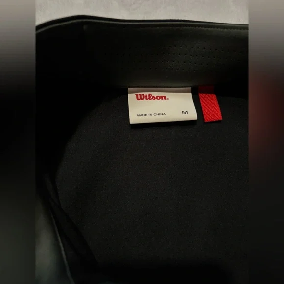 Wilson Men's Core Elevate Half Zip in Black - Picture 3 of 8